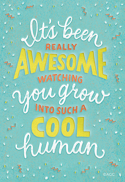 It's been really awesome watching you grow design hand lettering handlettering illustration lettering type
