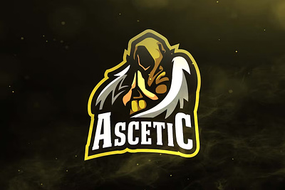 Ascetic Sport and Esports Logos ascetic design esport game gaming graphic illustration logo logos sport