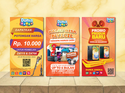 Design Broadcast Chat for Dunia Aneka Ecommerce banner broadcast chat ecommerce graphic design