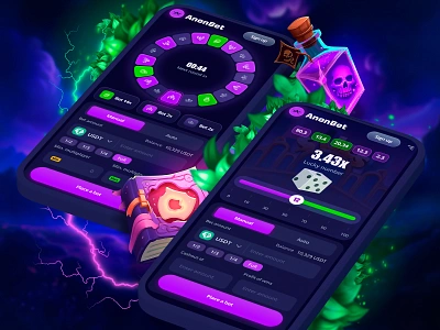 Dice & Roulette - Online Casino (interface) bet betting betting design casino casino ui crash crypto casino dice gambling interface live casino mines online online casino roulette slot slots ui ux web casino