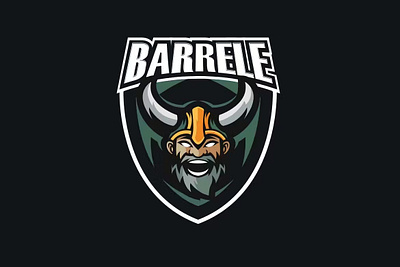 Barrele Sport and Esports Logos barrele design esport game gaming graphic logo logos sport viking