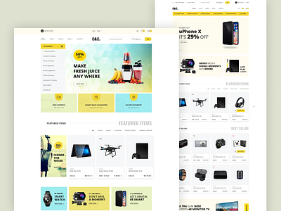 Electronics HTML Template - E&E responsive