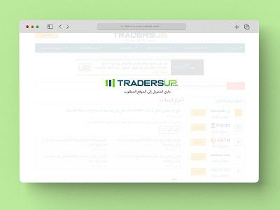 TradersUP Page Loader interaction design microinteractions ui uidesign ux webdesign