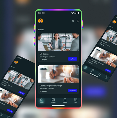 Daily UI Design Challenge event listing app app design appdesign branding chellange daily design challenge daily ui design design event event listing event listing deisgn graphic design ui ui design uiux web design