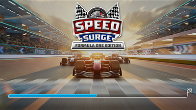 Speed Surge Formula one Edition Racing game 2d art 2d game art 2d game design car game car racing game car simulator design f1 car racing game game art game design graphic design illustration logo motion graphics racing game render ui ux
