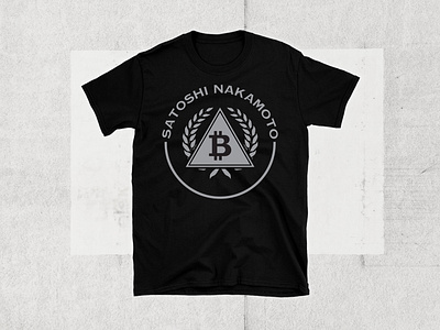Satoshi Nakamoto Bitcoin Tshirt bitcoin bitcoin tshirt custom tshirt tshirt tshirt design