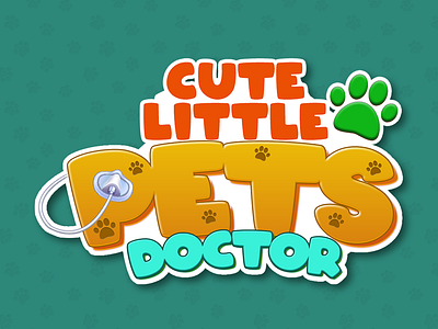 Cute Little Pets Doctor Game Design 2d 3d animal daycare animation branding casual game design game game art game design graphic design hyper casual game illustration kids game logo motion graphics typography ui ux vector