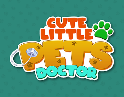 Cute Little Pets Doctor Game Design 2d 3d animal daycare animation branding casual game design game game art game design graphic design hyper casual game illustration kids game logo motion graphics typography ui ux vector
