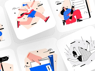 +260 Essential Illustrations! 🐕‍🦺 branding design figma graphic design illustraion illustration illustrator kit logo maggy piqo ui