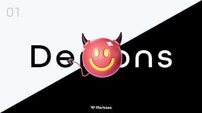 Demons branding design graphic design illustration logo