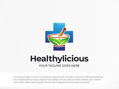 Stylish (Herbal) logo template affordable affordable logo design simple human