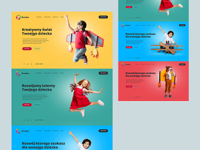 Brzdąc design graphic design ui user experience user interface ux web design