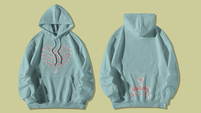 Hoodie Design Exploration: Embracing the Unconventional apparel design design graphic design heart shaped hoodie love pink