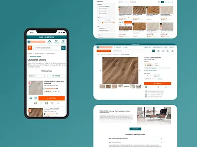 Electronic, Repair & Furniture Online Store Design branding design desktop ecommerce electronic furniture landing page minimal mobile online store repair responsive design ui ux web