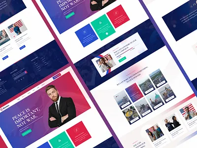 Electian - Political Campaign Website branding campaign css dashboard design election html minimal politician politics ui design uiux design web design web development webflow website wordpress