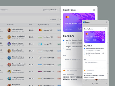 Financial | Space Design System for SaaS analytic business chart dashboard data design figma design system for saas financial for saas graph product product design slider software table ui webapplication