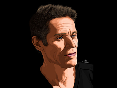 willem dafoe Vector Portrait illustration... actorportrait artofportraiture cartoon portrait digital art digital artist drawing face art graphic design illustration line art painting portrait illustration portrait painting sumitvectorart vector vector art vector portrait vectormasterpiece willem dafoe portrait art willemdafoe