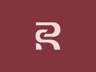 R - Monogram Logo Mark branding emblem letter logo letterform lettermark logo mark minimalist monogram r r logo simple logo symbol typographic logo visual identity designer wordmark