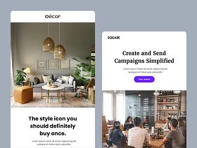 Email Template Design advertising campaign design email email campaign email design email marketing email templates funnel email gmail mail mail template marketing newsletter newsletter design product design sendpad social media ui user interface