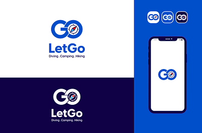 LetGo App Logo app logo branding graphic design icon illustration logo logo design vector