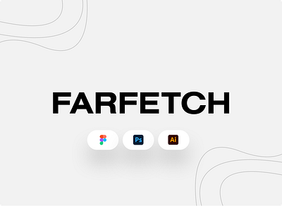 FARFETCH graphic design logo ui