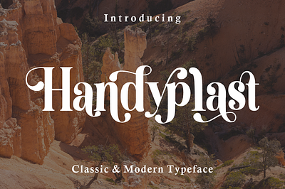 Handyplast Serif branding design elegant serif font font graphic design ligaturefont logo serif typography wedding invitations