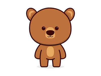 Little Bear bear cute illustration mascot