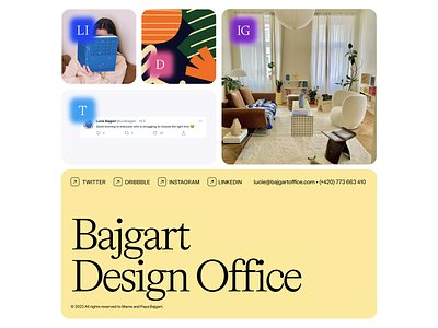 Bajgartoffice.com brand exploration footer landing page parallax photo portfolio scroll web webdesign website
