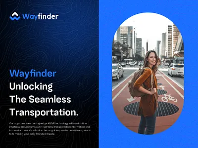 WayFinder UI Design branding creative design designer graphic design graphics illustration landingpage logo marketing ui uidesign uiux