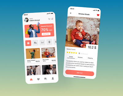 Fashion app design app design mobile app ui ux website
