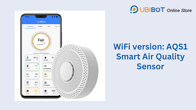 Briefly Describe the AQS1 Smart Air Quality Sensor WiFi version aqs1 smart air quality sensor