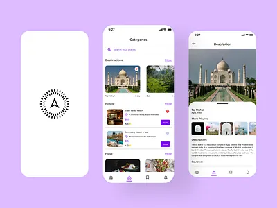 Travel Application app app development app design appdesign mobileappdesign design graphic design