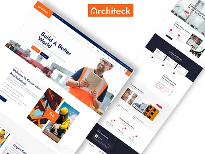 Architeck - Construction WordPress Theme responsive