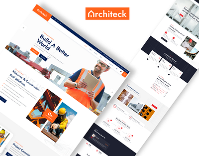 Architeck - Construction WordPress Theme responsive