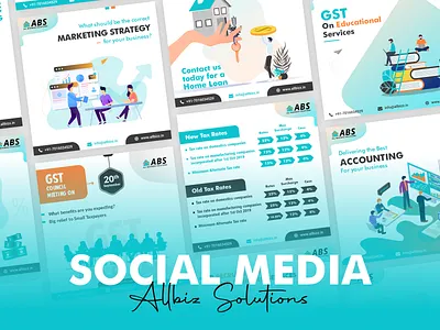 All Business Solutions - Social Media Posts ad design ads branding campaign ads design ecommerce post google ads graphic design instagram logo marketing mockup photoshop post post design post template product design promotion social social media