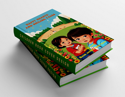 Children's book cover design book brand branding business color cover design graphic design illustration nature web