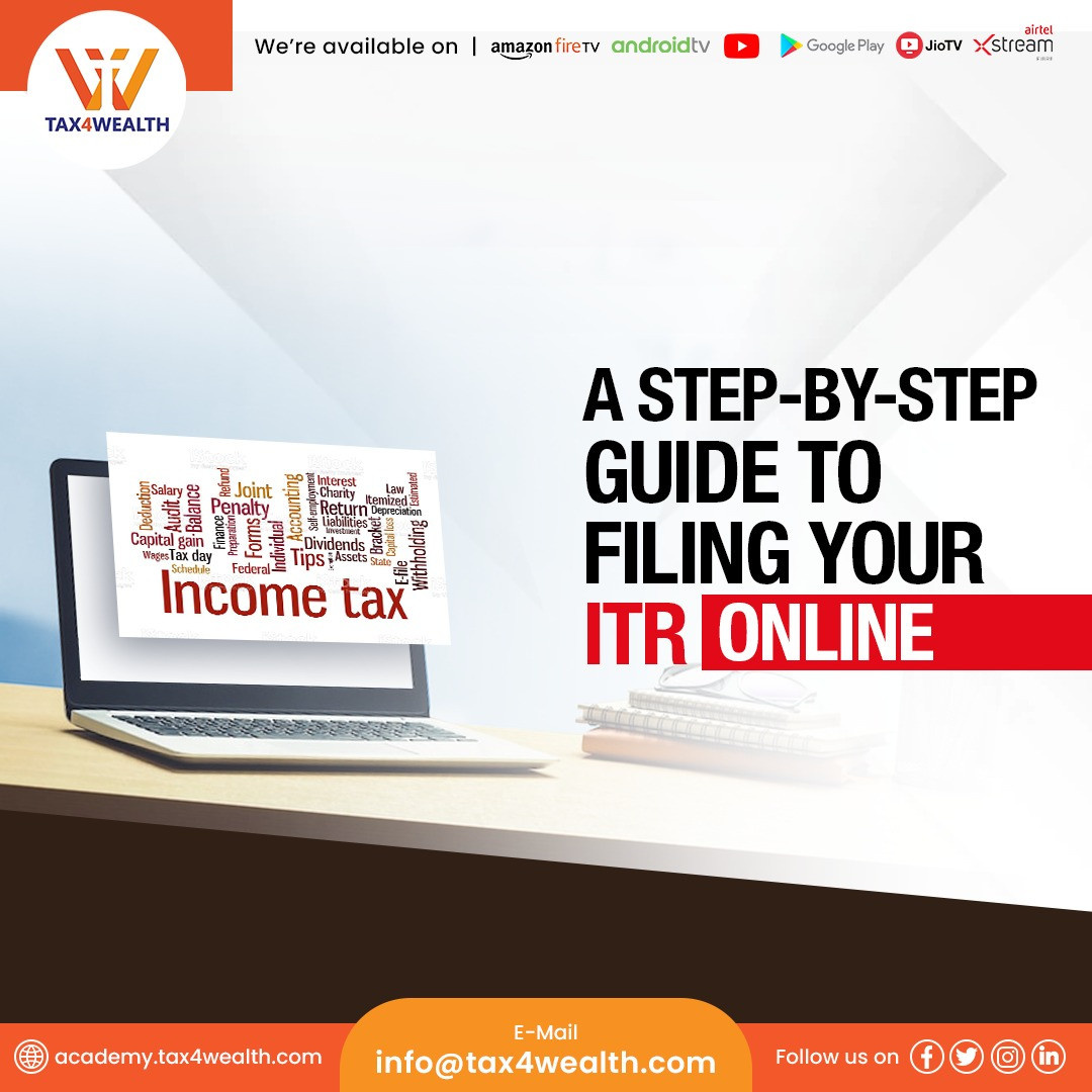 A StepbyStep Guide to Filing Your ITR Online 2023 Academy T by