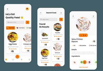 Food Delight App appdesign branding design graphic design ui uiux uiux design web design