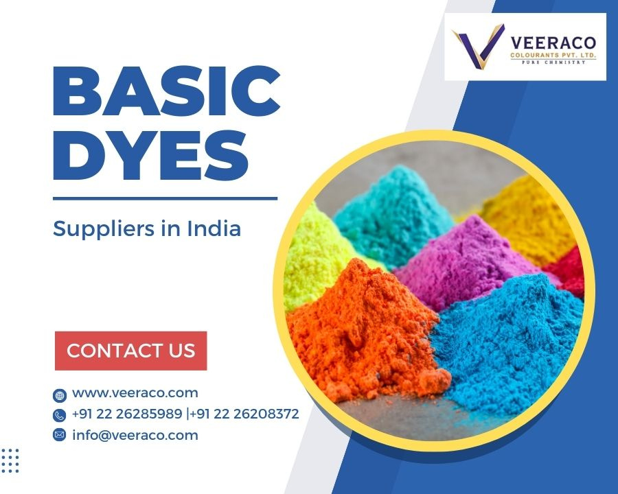Basic Dyes Suppliers in India by Acrylic Dyes Manufacturers in India on