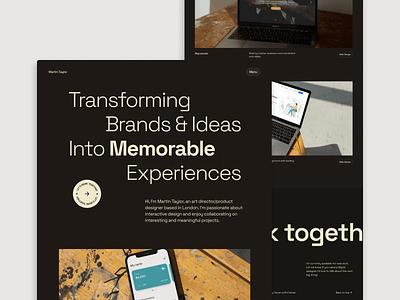 Klear – Portfolio Website animation framer framer template interaction no code personal portfolio template ui website