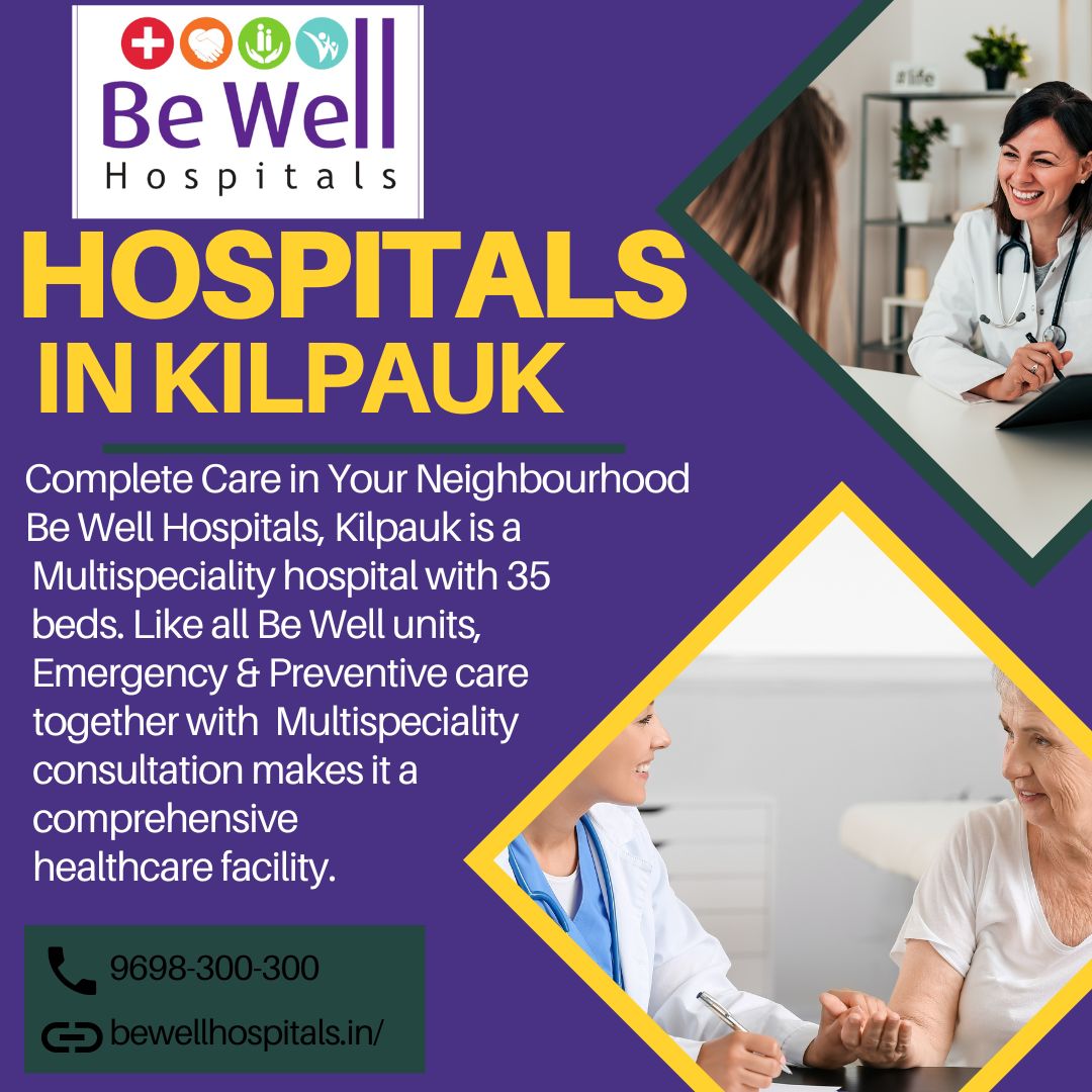 Hospitals In Kilpauk By Be Well Hospitals On Dribbble