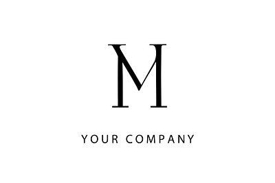 LETTER M LOGO branding design graphic design illustration letter m logo vector