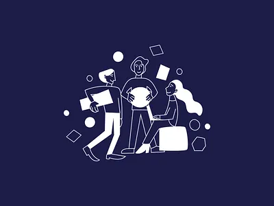 Team work 2 digital illustration illustration team vector vector art vector illustration work