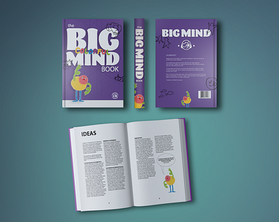 The BIG Mind Book - Cover Design book book cover book design character design cover design design graphic design illustration mockup