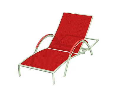 Пляжный шезлонг-лежак. beach