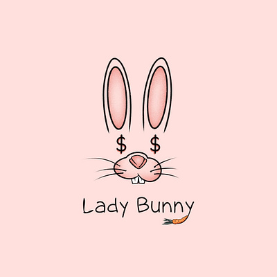 Lady Bunny branding design figma graphic design logo ui ux