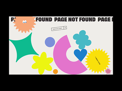 Health by Habit 404 page 404 error page grid synchronized ui ux video web website