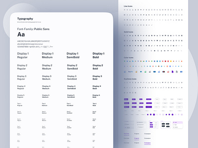 Typography/Design system/Style guide atomic design color palette colorstyle components dashboard dashboard software design design system guidelines library management system product design saas components style guide system type scale typography ui ux web design