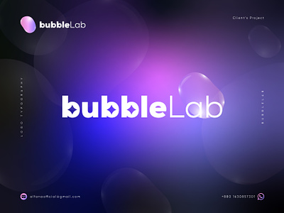 Bubble Lab Logo Design agency application brand identity branding bubble business lab logo logo design logo identity logotype marketing modern logo no code solution star startup typography web website