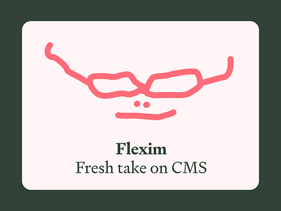 Flexim - landing page | Mascot branding cms design headless cms illustration landing logo product saas ui